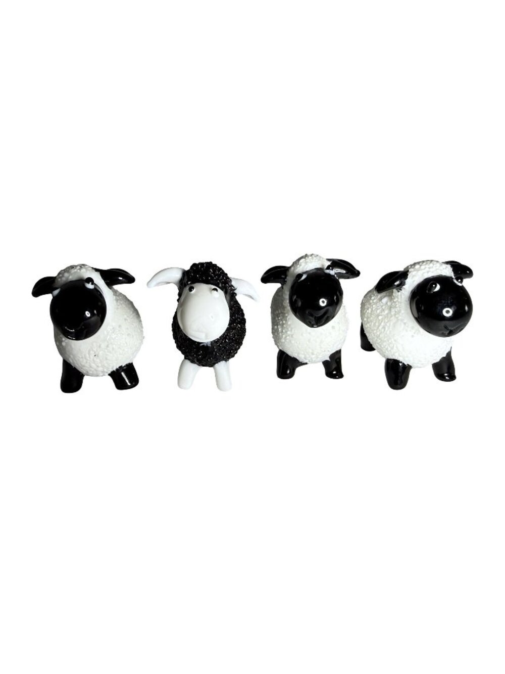 Pier 1 Imports Hand Blown Glass Sheep Figurines Set Of 4 Aidan Liam Finn Bartley